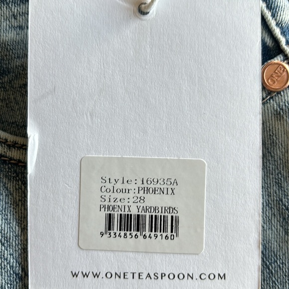 NWT— One Teaspoon Denim - Picture 5 of 12